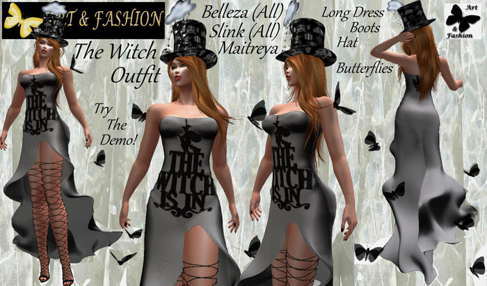 ART & FASHION - THE WITCH OUTFIT
