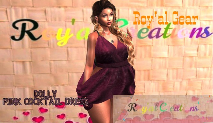 DOLLY PINK COCKTAIL DRESS