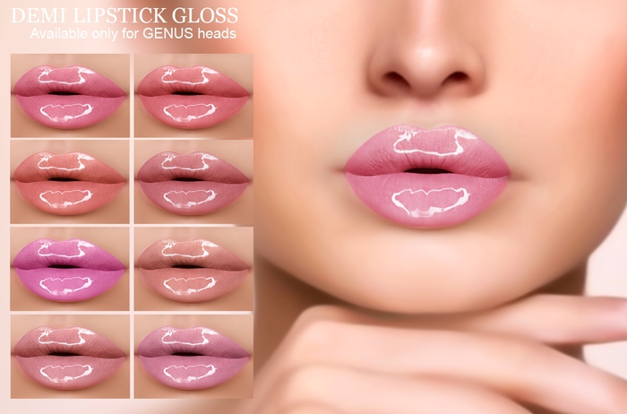 E.BEAUTY: DEMI LIPSTICK GLOSS (GENUS)