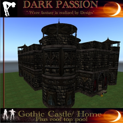 Gothic Castle home /boxed