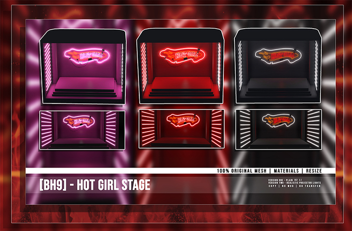 [BH9] - Hot Girl Stage (Pink)