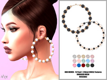 [hh] Lexxie Pearl Hoops