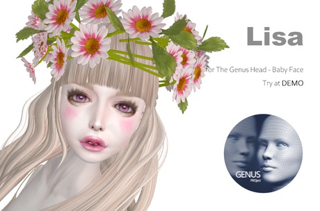 Second Life Marketplace - [Fuji Petal] Lisa_skin for Genus Baby