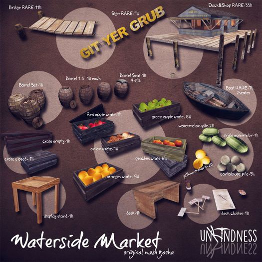 uK - Waterside Market Barrel 