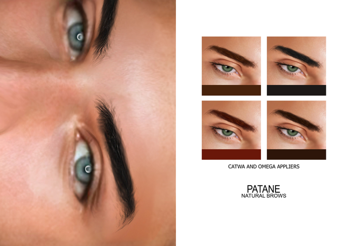 Patane. Natural Brow in LIGHT BROWN