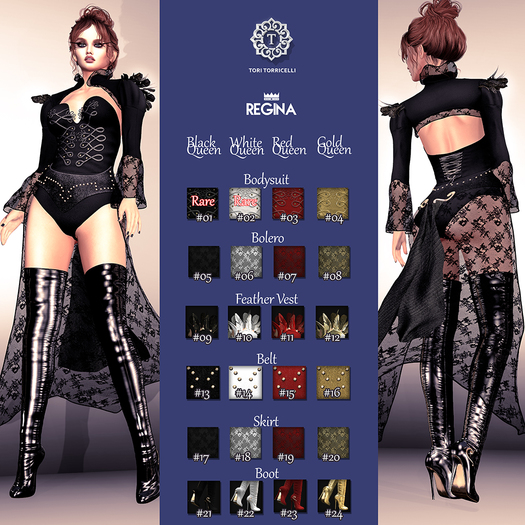 #22 / TORI TORRICELLI / Regina Boots / White