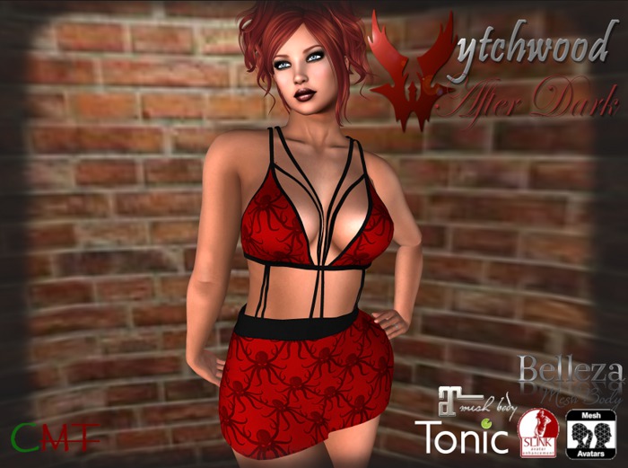 W-AD Deep Ones Leather Red Mini 