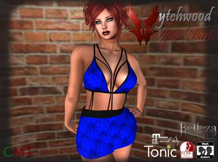 W-AD Deep Ones Leather Blue Mini Boxed