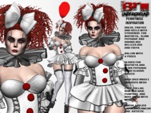 **PENNYWISE INSPIRATION THEME COSTUME COMPLET OUTFIT** (WEAR)