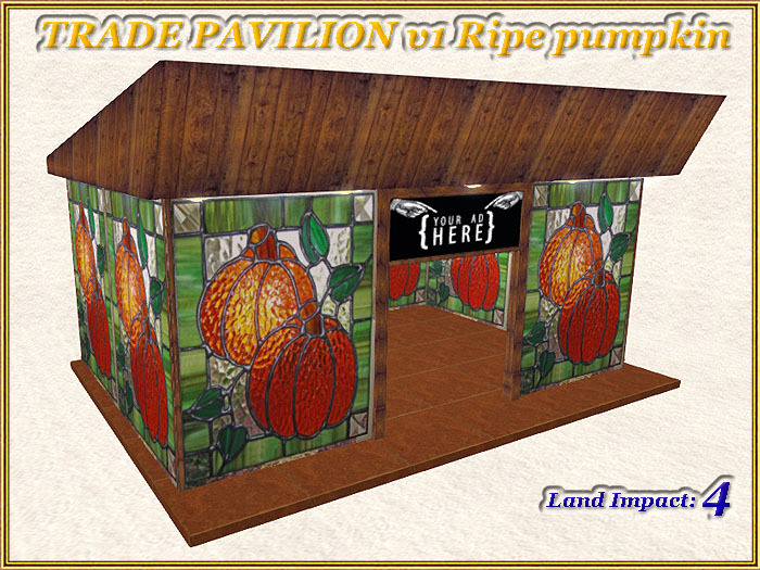 TRADE PAVILION v1 Ripe pumpkin (4 LI)