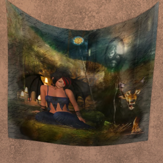 Watched Over Tapestry