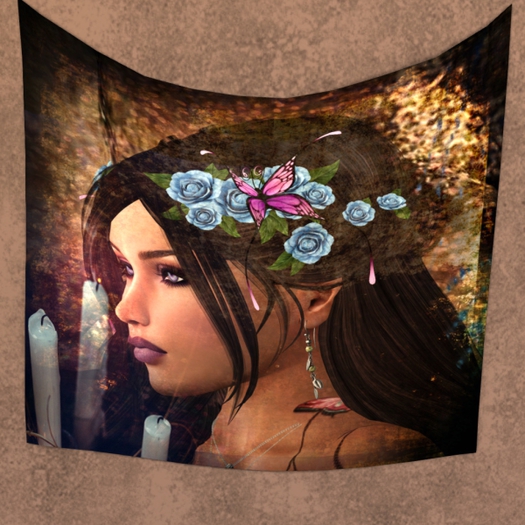 Self Portrait Tapestry