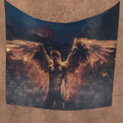 Fallen Angel Tapestry