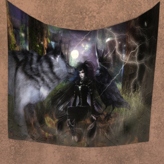 Demon Princess Tapestry