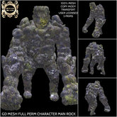 GD MESH FULL PERM CHARACTER MAN ROCK