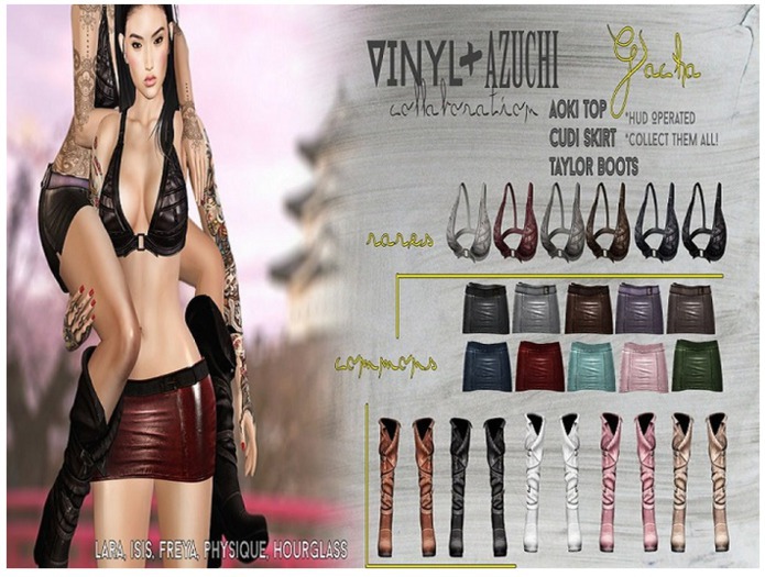 Vinyl + Azuchi- Aoki Top Pak RED Maitreya RARE