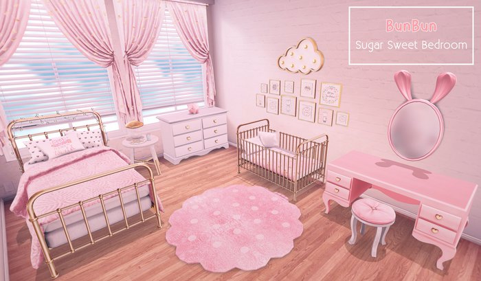 {BunBun} Sugar Sweet Bedroom FATPACK - Copy/Mod