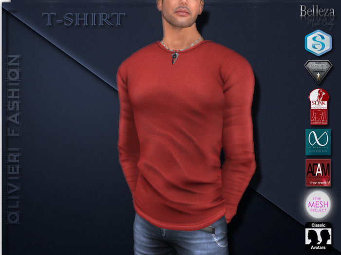 WILL LS TSHIRT - RED