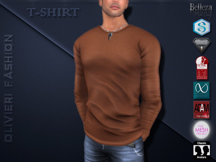 WILL LS TSHIRT - ORANGE