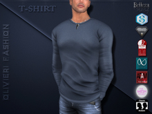 WILL LS TSHIRT - BLUE