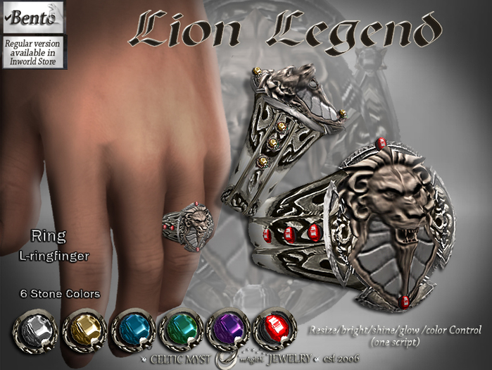 ※Lion Legend - Mens Edition - Bento version