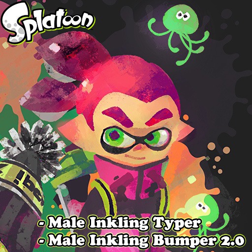 Splatoon Male Inkling Collectors Pack
