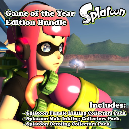 Splatoon Collectors Pack Game of the Year Edition Bundle