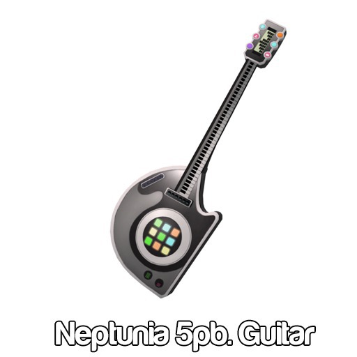 Neptunia 5pb. PLA Guitar