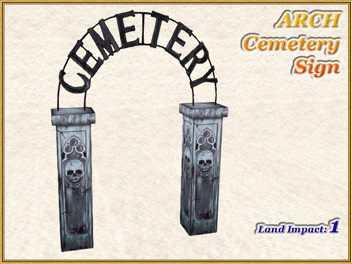 ARCH Cemetery Sign