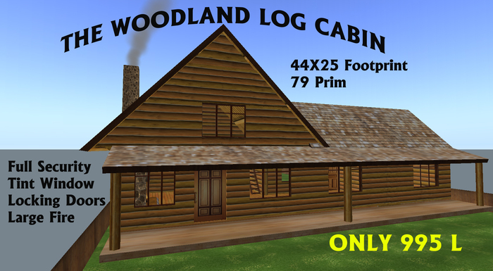 The Woodland Log Cabin (Boxed)