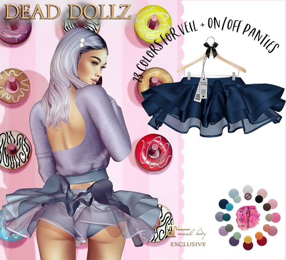 Dead Dollz - Harajuku Tutu - Blue