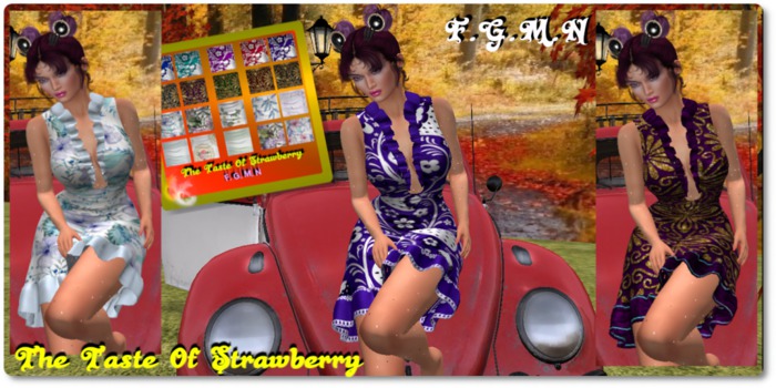F.G.M.N/The Taste Of Strawberry Dress/Maitreya