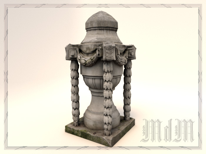 SEPTEMBER GIFT - Neoclassical Garden Vase