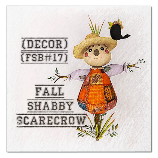 DFS Fall Shabby Scarecrow (decor) (FSB#17) ULTRA RARE