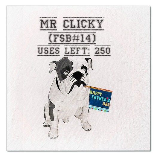 DFS Mr Clicky (FSB#14) Uses Left: 250 ULTRA RARE