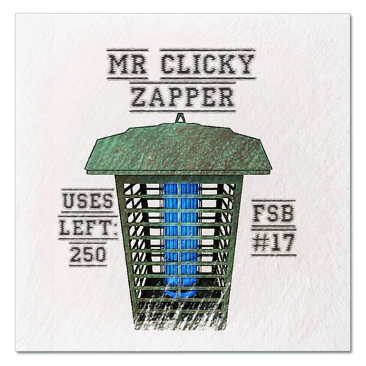 DFS Mr Clicky Zapper (FSB#17) Uses Left: 250 ULTRA RARE