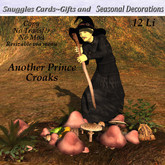 Another Prince Croaks Halloween Decoration v19  By Snuggles Box