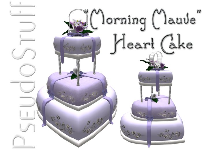 CAKE - HeartCake - Morning Mauve
