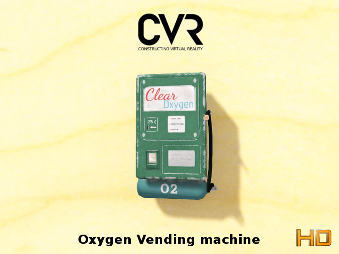 Oxygen vending machine box