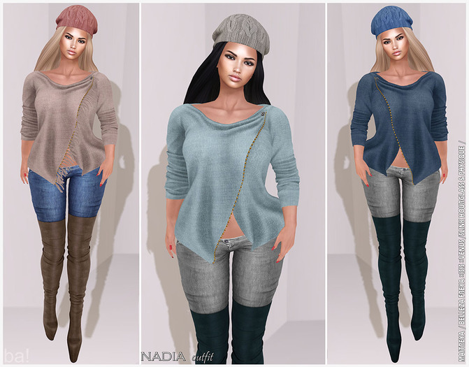 ★NADIA Outfit  Hud Controlled!★
