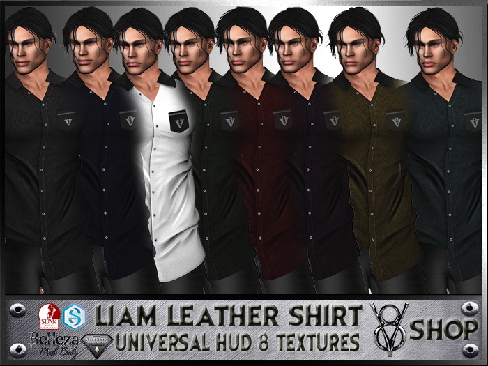 +V8 SHOP+ LIAM SHIRT UNIVERSAL 8 TEXTURES