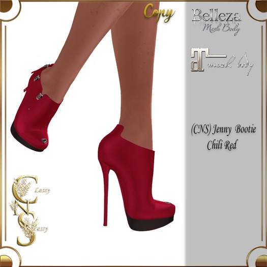 (CNS) Jenny Booties Chili Red