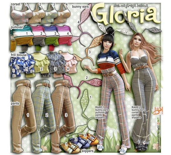 !gO! Gloria - 2 RARE Maitreya