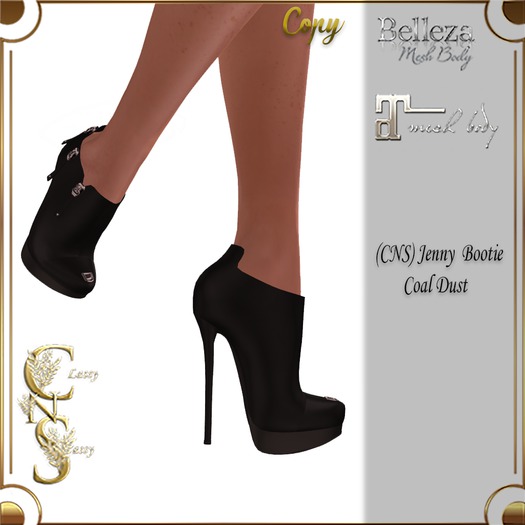 (CNS) Jenny Booties Coal Dust