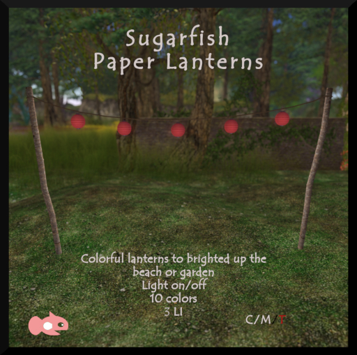 Sugarfish - Paper Lantern: Round