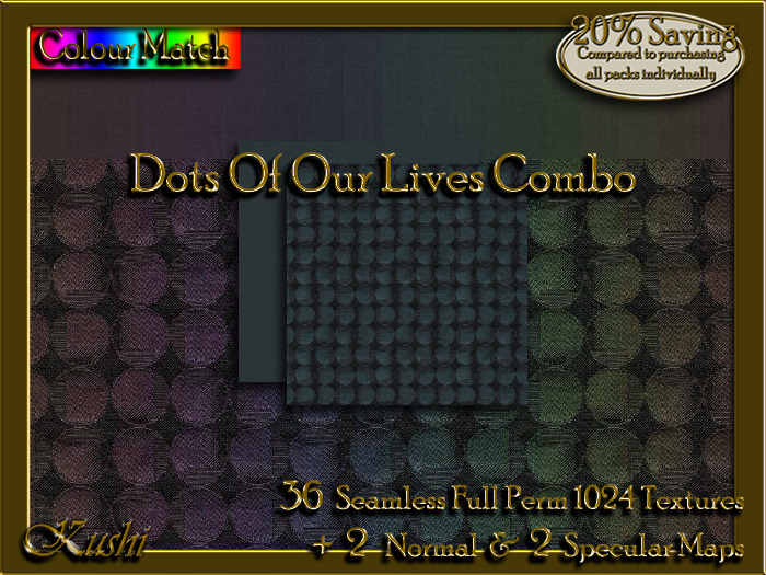 Dots Of Our Lives Combo Textures