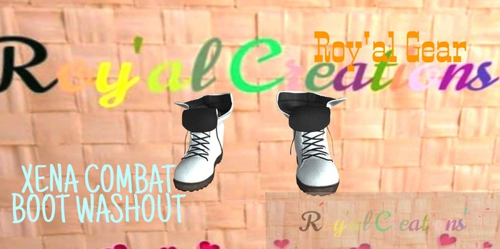 XENA COMBAT BOOT WASHOUT