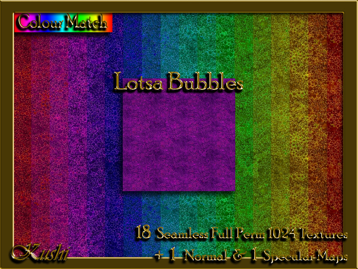 !Kushi! LotsaBubbles Textures -WearToUnpack