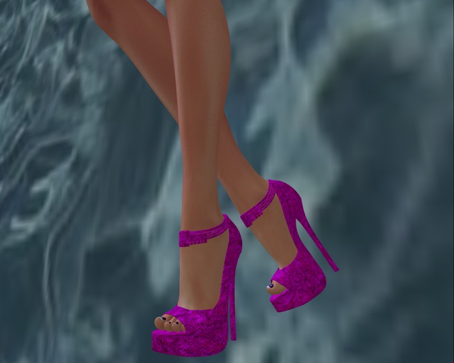 Alluring in Pink Heels