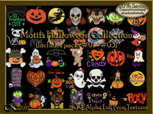 Motifs Halloween Collection Textures